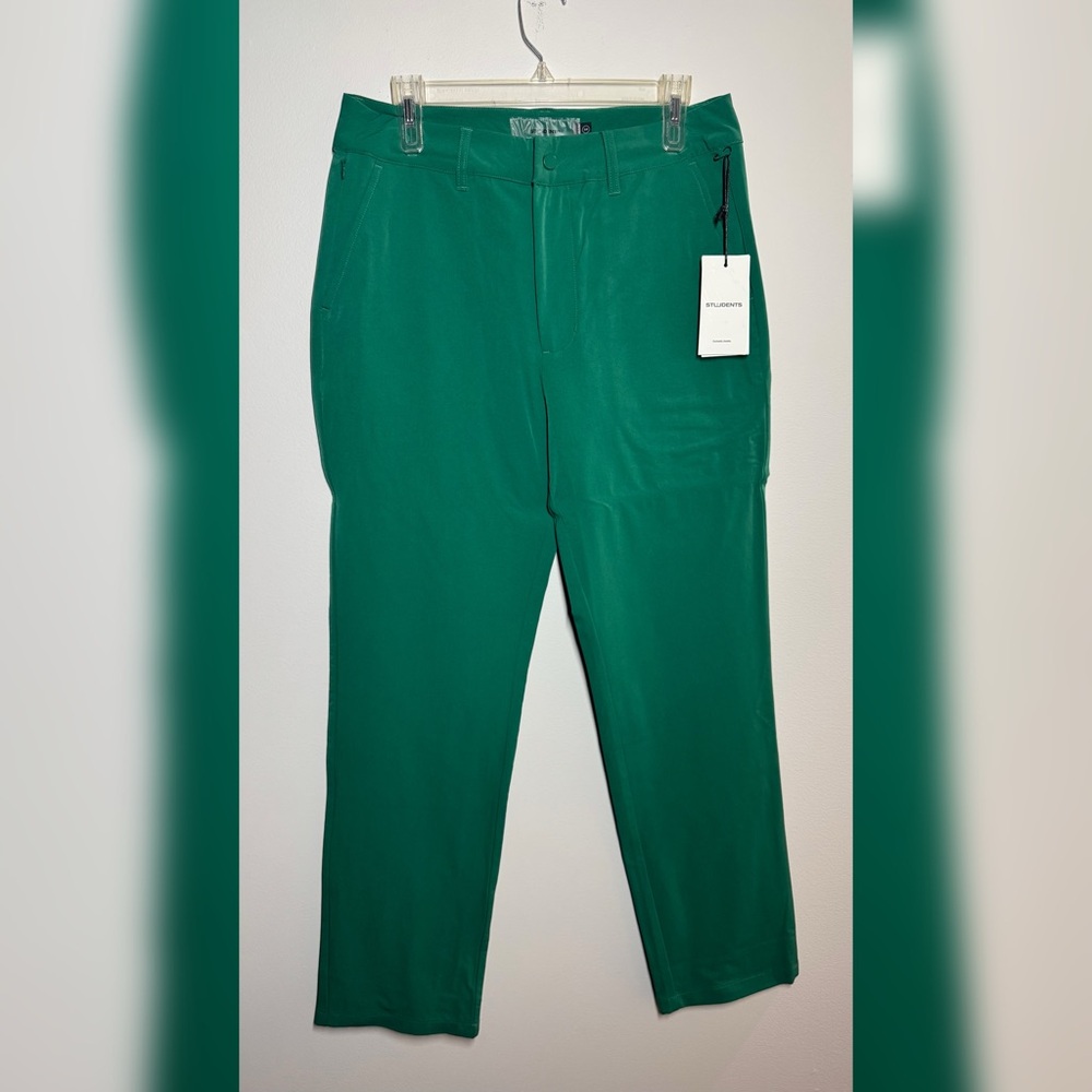 NEW Students Golf Green Nylon Pants